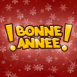 Bonne ann�e! (Fond rouge)
