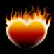 Coeur enflamm�