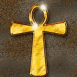 Ankh �gyptienne en or
