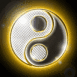 Ying-Yang dans un halo dor�