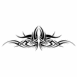 Tatouage tribal noir et blanc