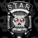 Micro strass t�te de mort