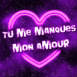 Coeur galactique "Tu me manques"