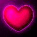 Cyber coeur n�on rose
