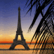 Paris plage au cr�puscule