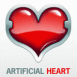 Coeur serti de m�tal