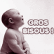 B�b� de profil "gros bisous"