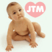 B�b� levant la t�te "JTM"