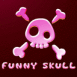 Cr�ne stylis� "funny skull"
