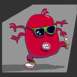 Cr�ature rouge incognito