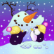Pingouins et bonhomme de neige