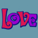 Mot "Love" dessin�