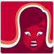 Fille "rouge" effray�e