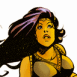 Jalila l�ve les yeux