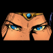 Jalila, le regard furieux