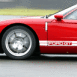 Ford GT 40 rouge, de profil