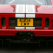 Ford GT 40 rouge, arri�re