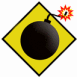 Attention aux bombes