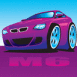 BMW "M6" violette