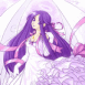 Fille en robe de mari�e