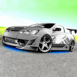 Voiture tun�e, N&B
