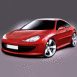 Peugeot 407 coup�, avant