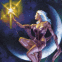 La jeune fille et la lune