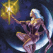 La jeune fille et la lune