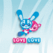 Lapins stylis�s "Love love"