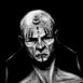 Homme au visage peint