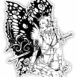 Guerri�re papillon