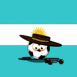 Argentine: Drapeau et ballon de foot
