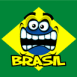 Drapeau br�silien "Brasil"