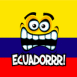 Drapeau �quatorien "Ecuadorrr!"