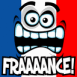 Drapeau fran�ais  "Fraaance!"