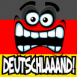 Drapeau allemand "Deutschlaaand!"