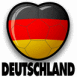 Allemagne: Ballon en coeur