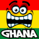 Drapeau ghan�en "Ghana"