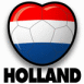 Hollande: Ballon en coeur