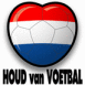 Hollande: Ballon en coeur "Houd van voetbal"