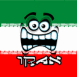 Drapeau iranien "Iran"