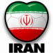 Iran: Ballon en coeur