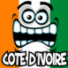Drapeau ivoirien "C�te d'Ivoire"