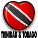 Trinidad: Ballon en coeur "Trinidad & Tobago"