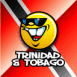 Smiley et drapeau "Trinidad & Tobago"