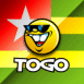 Smiley et drapeau togolais