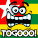 Drapeau togolais "Togooo!"