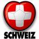 Suisse: Ballon en coeur