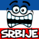 Drapeau serbe "Srbije"