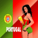 Portugal: Bimbo et drapeau